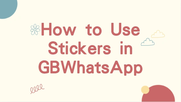 use stickers in gb